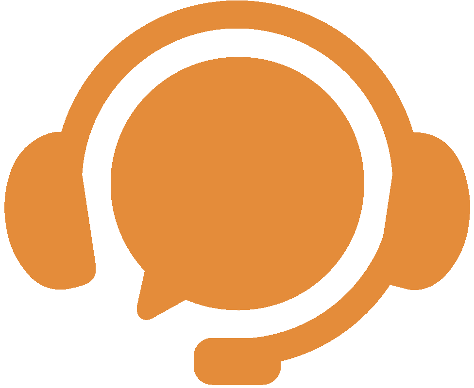 Grafiken_primavolt_Kundense_orange Icon Kundenservice primavolt in Orange