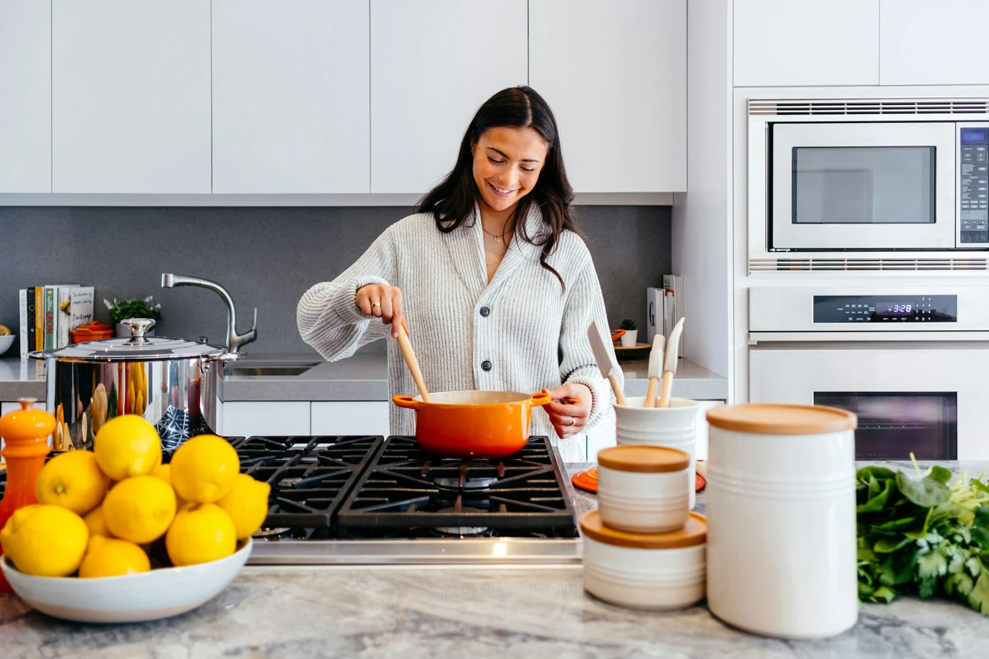 Kochen mit Gas und Energie von Primavolt